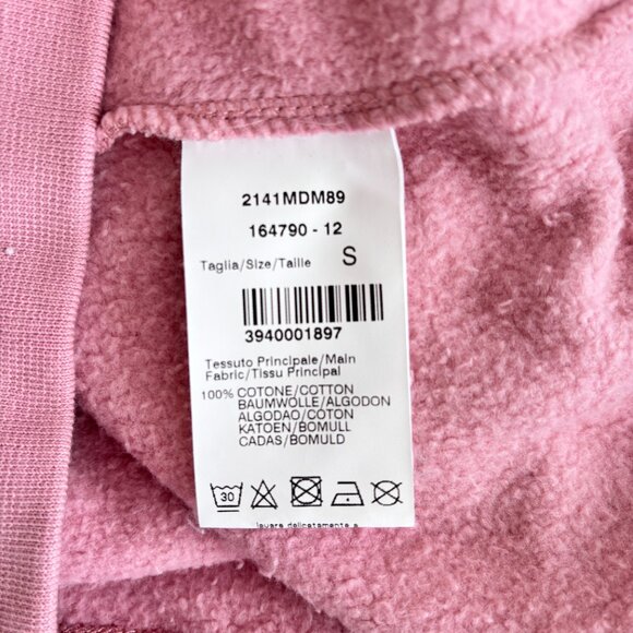 MSGM Milano Logo Sweatshirt in Pink - Picture 7 of 7